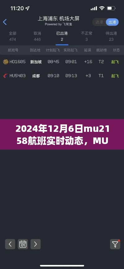 MU2158航班实时动态，时空之旅的追踪与深远影响