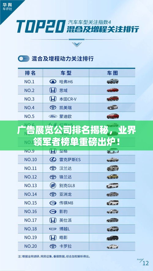 广告展览公司排名揭秘，业界领军者榜单重磅出炉！