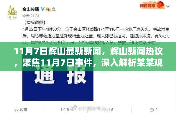 辉山新闻热议，聚焦11月7日事件深度解析与观点聚焦