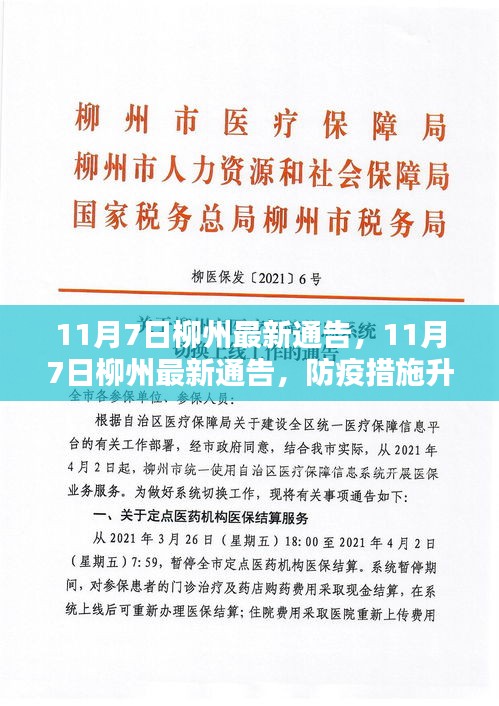 11月7日柳州防疫措施升级，城市生活运转有序——最新通告