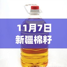 新疆棉籽油最新价格探析，背景、事件与地位（11月7日）