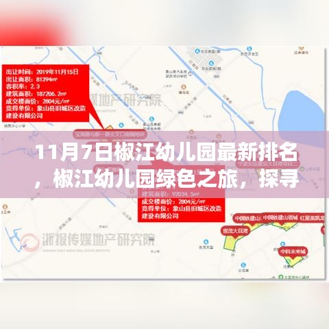 椒江幼儿园最新排名揭晓，自然美景下的教育新篇章探寻之旅（绿色之旅）