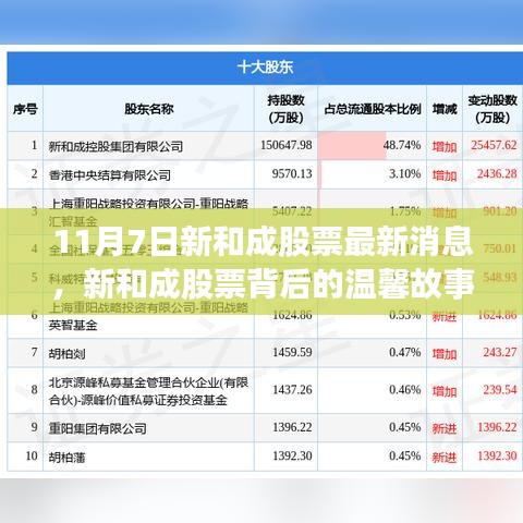 新和成股票最新动态，奇遇日里的友情纽带与背后温馨故事