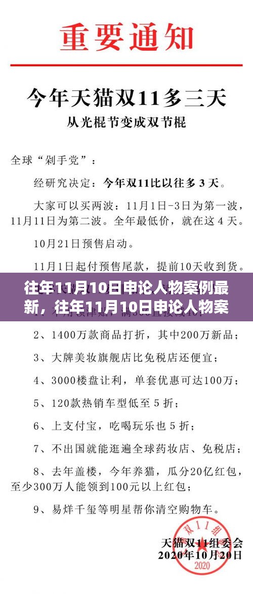 往年11月10日申论人物案例解析指南，最新案例与步骤解析