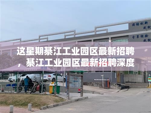 綦江工业园区最新招聘深度解析，特性、体验、竞品对比及用户群体分析报告