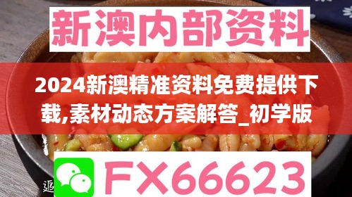 2024新澳精准资料免费提供下载,素材动态方案解答_初学版WVO920.02