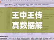 王中王传真数据解析：综合信息解读与开放版THV238.06展示