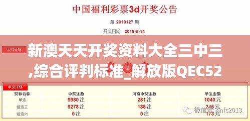 新澳天天开奖资料大全三中三,综合评判标准_解放版QEC521.95