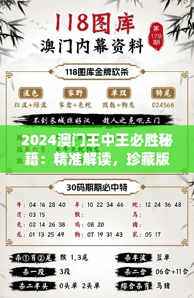 2024澳门王中王必胜秘籍：精准解读，珍藏版XKL427.45