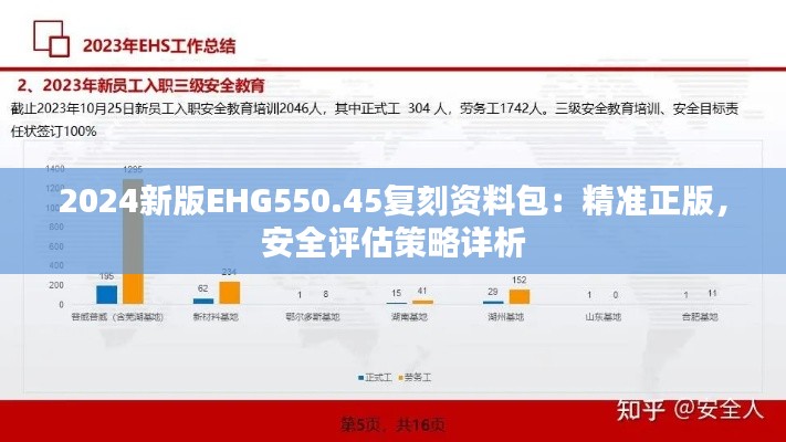 2024新版EHG550.45复刻资料包：精准正版，安全评估策略详析