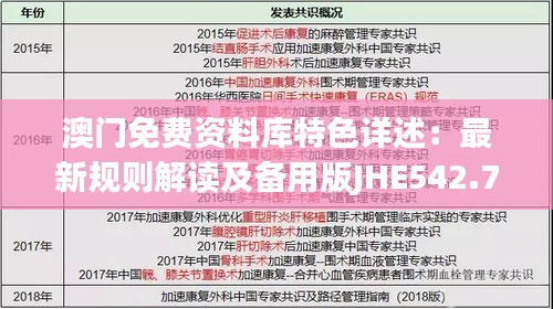 澳门免费资料库特色详述：最新规则解读及备用版JHE542.79