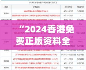 “2024香港免费正版资料全集，精准解读全新正品解析——SIH404.62揭秘版”