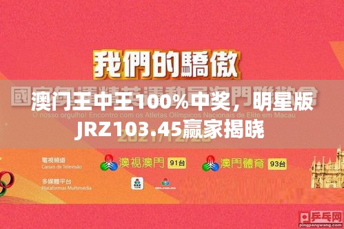 澳门王中王100%中奖，明星版JRZ103.45赢家揭晓