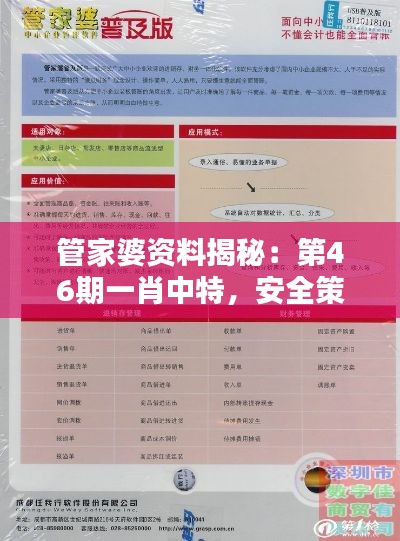 管家婆资料揭秘：第46期一肖中特，安全策略动画解析