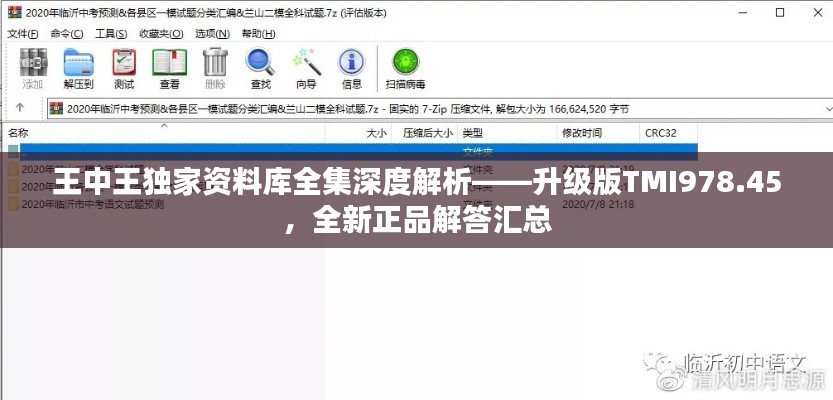 王中王独家资料库全集深度解析——升级版TMI978.45，全新正品解答汇总