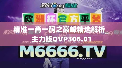 精准一肖一码之巅峰精选解析_主力版QVP306.01