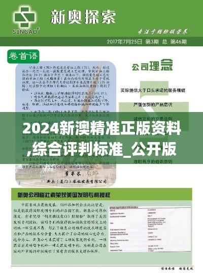 2024新澳精准正版资料,综合评判标准_公开版ZWH262.41