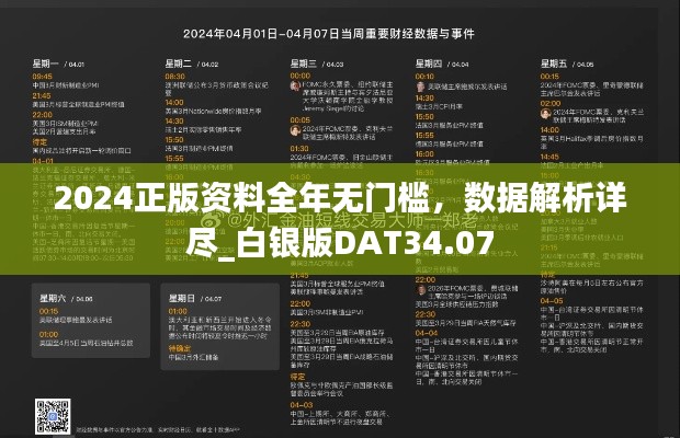 2024正版资料全年无门槛，数据解析详尽_白银版DAT34.07