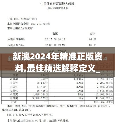 新澳2024年精准正版资料,最佳精选解释定义_太上境 YRL791.57