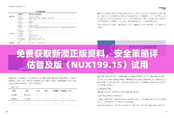 免费获取新澳正版资料，安全策略评估普及版（NUX199.15）试用