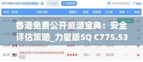 香港免费公开资源宝典：安全评估策略_力量版SQ C775.53