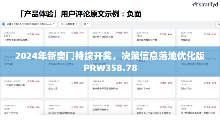 2024年新奥门持续开奖，决策信息落地优化版PRW358.78