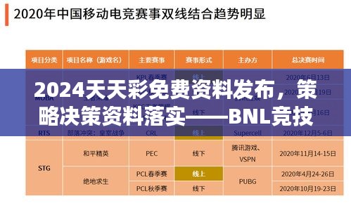 2024天天彩免费资料发布，策略决策资料落实——BNL竞技版252.86版