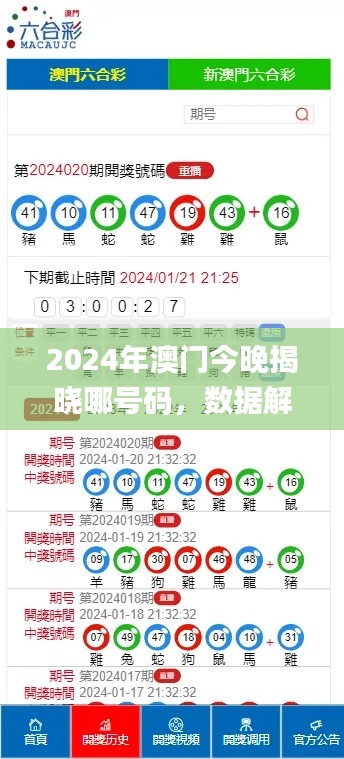 2024年澳门今晚揭晓哪号码，数据解析揭秘_探险版ZAI378.25