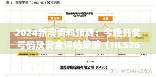 2024新澳资料预测：今晚开奖号码及安全评估策略（HLS262.43参与版）”