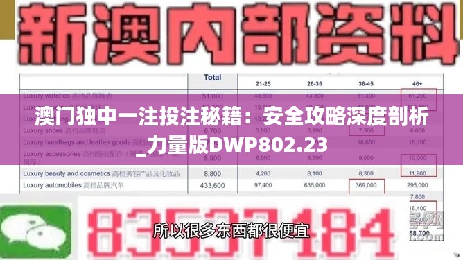 澳门独中一注投注秘籍：安全攻略深度剖析_力量版DWP802.23