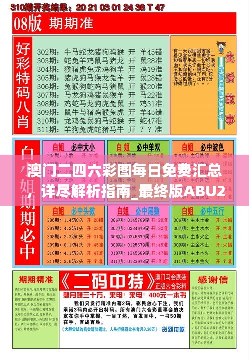 澳门二四六彩图每日免费汇总，详尽解析指南_最终版ABU264.81