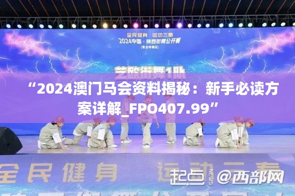 “2024澳门马会资料揭秘：新手必读方案详解_FPO407.99”