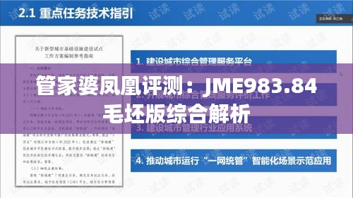 管家婆凤凰评测：JME983.84毛坯版综合解析