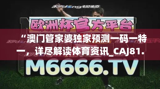 “澳门管家婆独家预测一码一特一，详尽解读体育资讯_CAJ81.4版”