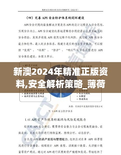 新澳2024年精准正版资料,安全解析策略_薄荷版177.42