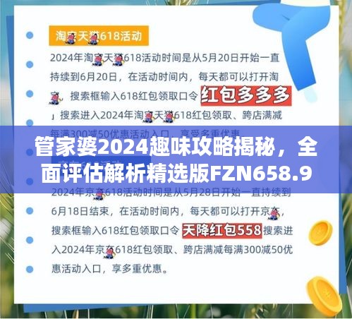 管家婆2024趣味攻略揭秘，全面评估解析精选版FZN658.94