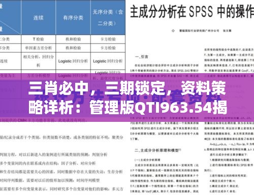 三肖必中，三期锁定，资料策略详析：管理版QTI963.54揭秘