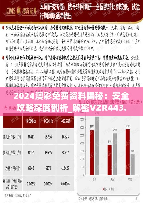 2024澳彩免费资料揭秘：安全攻略深度剖析_解密VZR443.14版