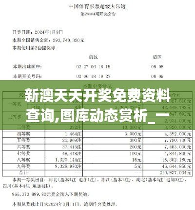 新澳天天开奖免费资料查询,图库动态赏析_一到三星境JCV977.31