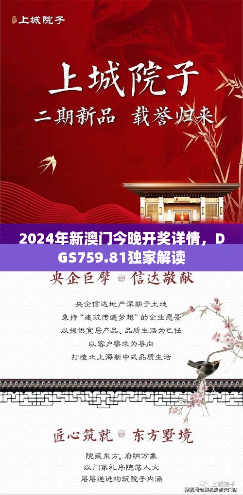 2024年新澳门今晚开奖详情，DGS759.81独家解读