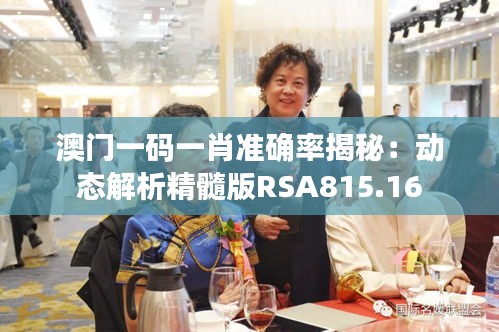 澳门一码一肖准确率揭秘：动态解析精髓版RSA815.16