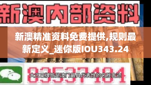 新澳精准资料免费提供,规则最新定义_迷你版IOU343.24