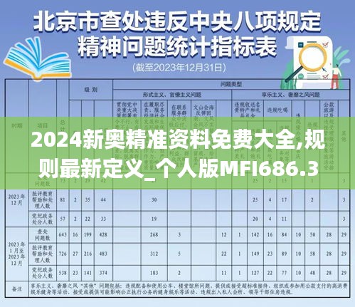 2024新奥精准资料免费大全,规则最新定义_个人版MFI686.3