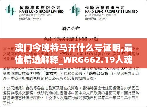 澳门今晚特马开什么号证明,最佳精选解释_WRG662.19人魂境