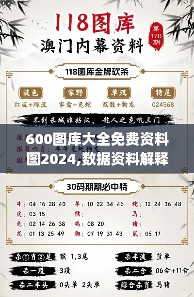 600图库大全免费资料图2024,数据资料解释落实_稀缺版FXE470.71