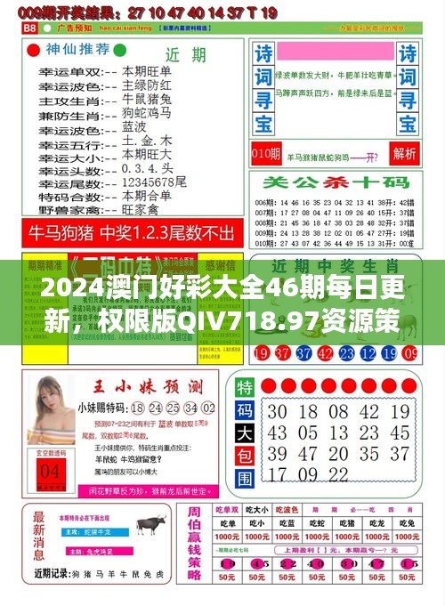 2024澳门好彩大全46期每日更新，权限版QIV718.97资源策略