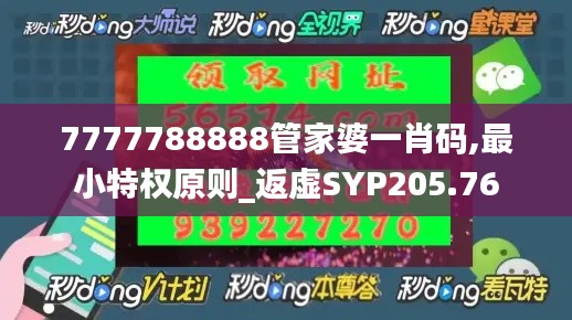 7777788888管家婆一肖码,最小特权原则_返虚SYP205.76