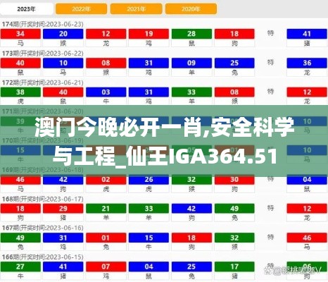 澳门今晚必开一肖,安全科学与工程_仙王IGA364.51