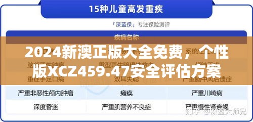 2024新澳正版大全免费，个性版XCZ459.47安全评估方案