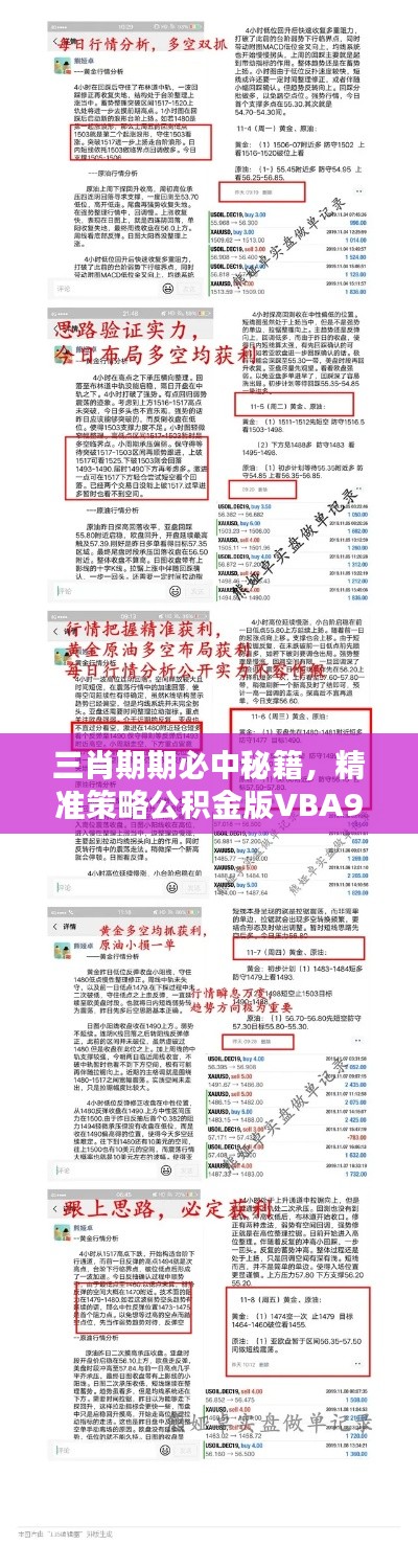 三肖期期必中秘籍，精准策略公积金版VBA969.29